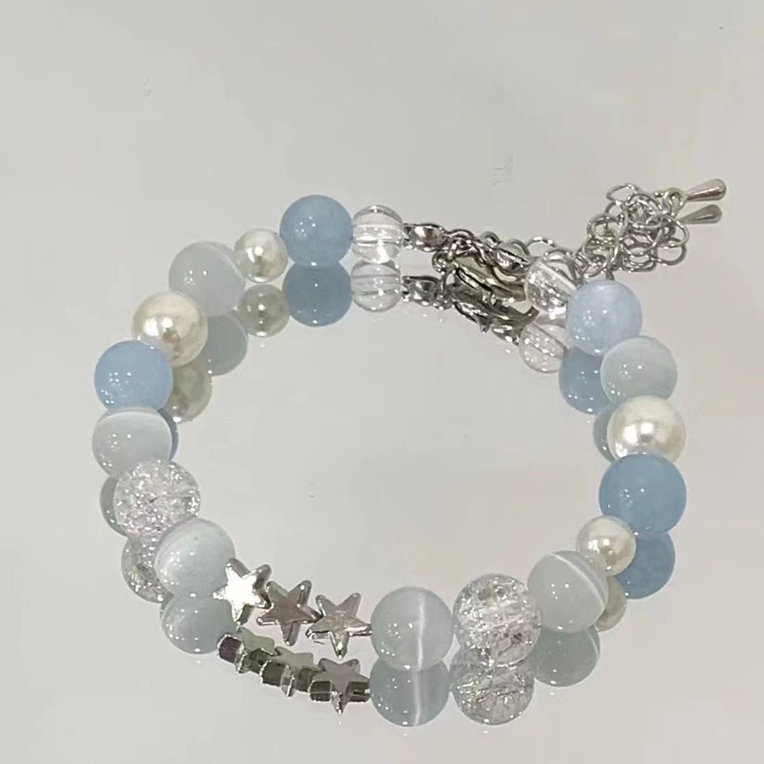 Novel Beaded Tassel Female Design Good-looking Bracelets