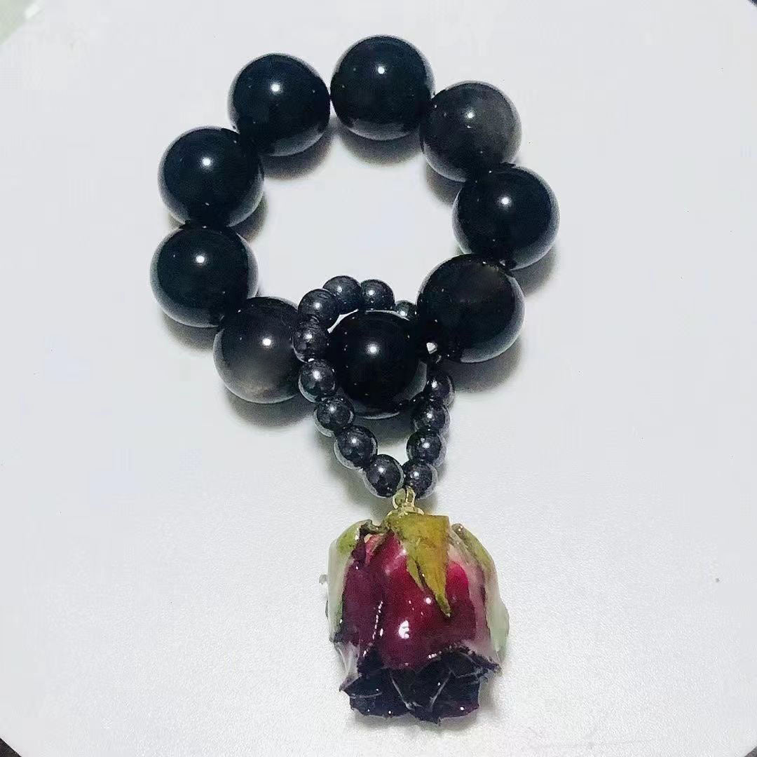 Jade Light Luxury Cat's Paw Elastic Size Bracelets