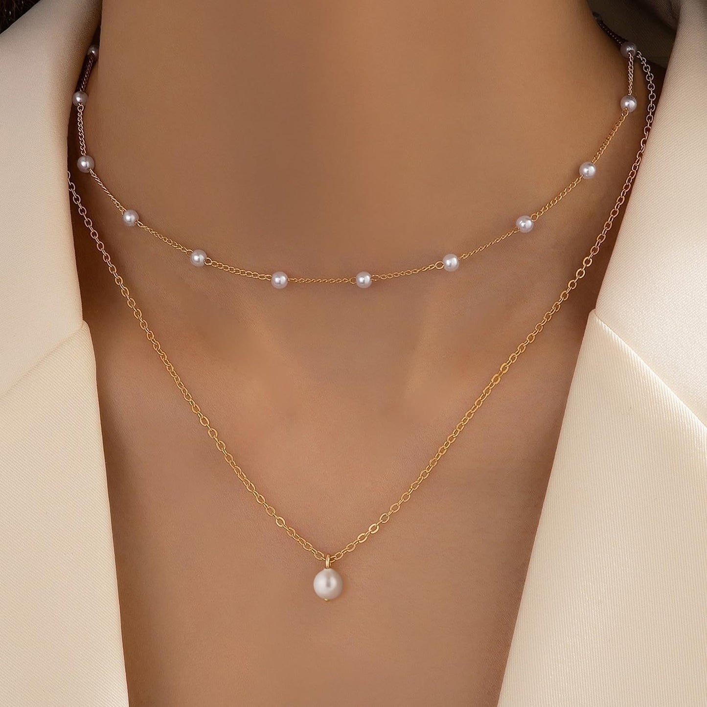 Women's Retro Affordable Luxury Niche Chain Set Simple Necklaces