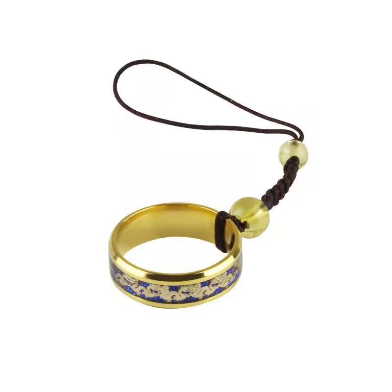 Phone Lanyard Titanium Steel Accessories Buckle Chinese Rings