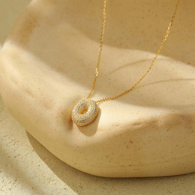Women's Bubble Under Banyan Tree Full Diamond Chubby Hip Hop Pendants