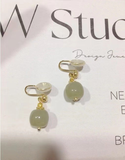 Chinese Style Simple Design Ear Unique Earrings