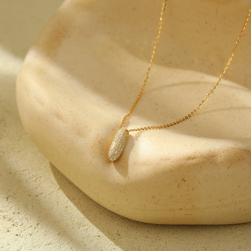 Women's Bubble Under Banyan Tree Full Diamond Chubby Hip Hop Pendants