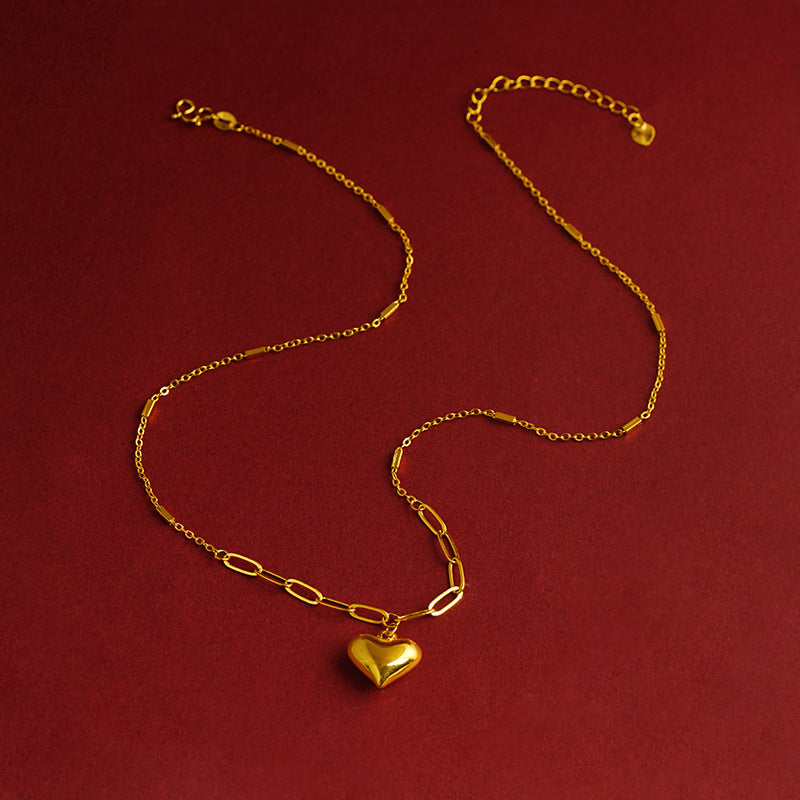 Bow Simulation Brass Decoration Vietnam Alluvial Gold Pendants