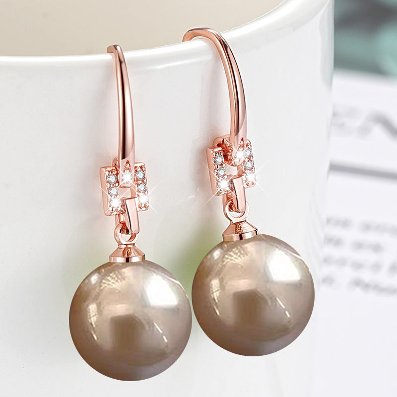 Women's Demon Purple Pink Yellow Black Shell Pearl Imitation White Rings