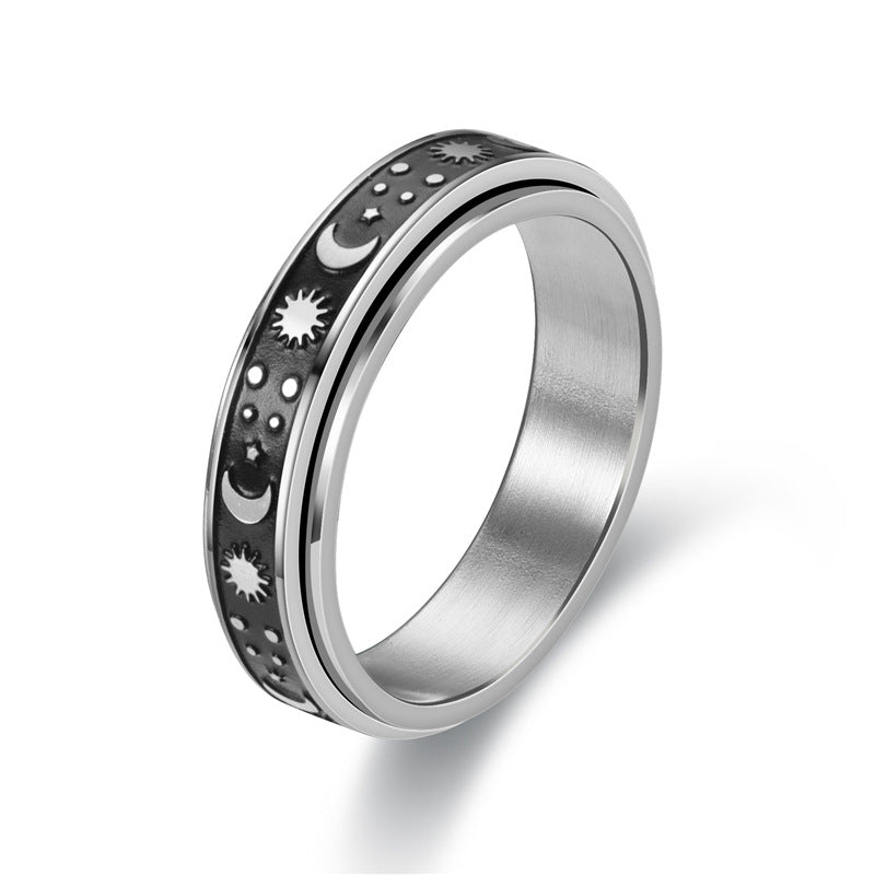 Steel Rotating Moving Niche Decompression Stainless Rings