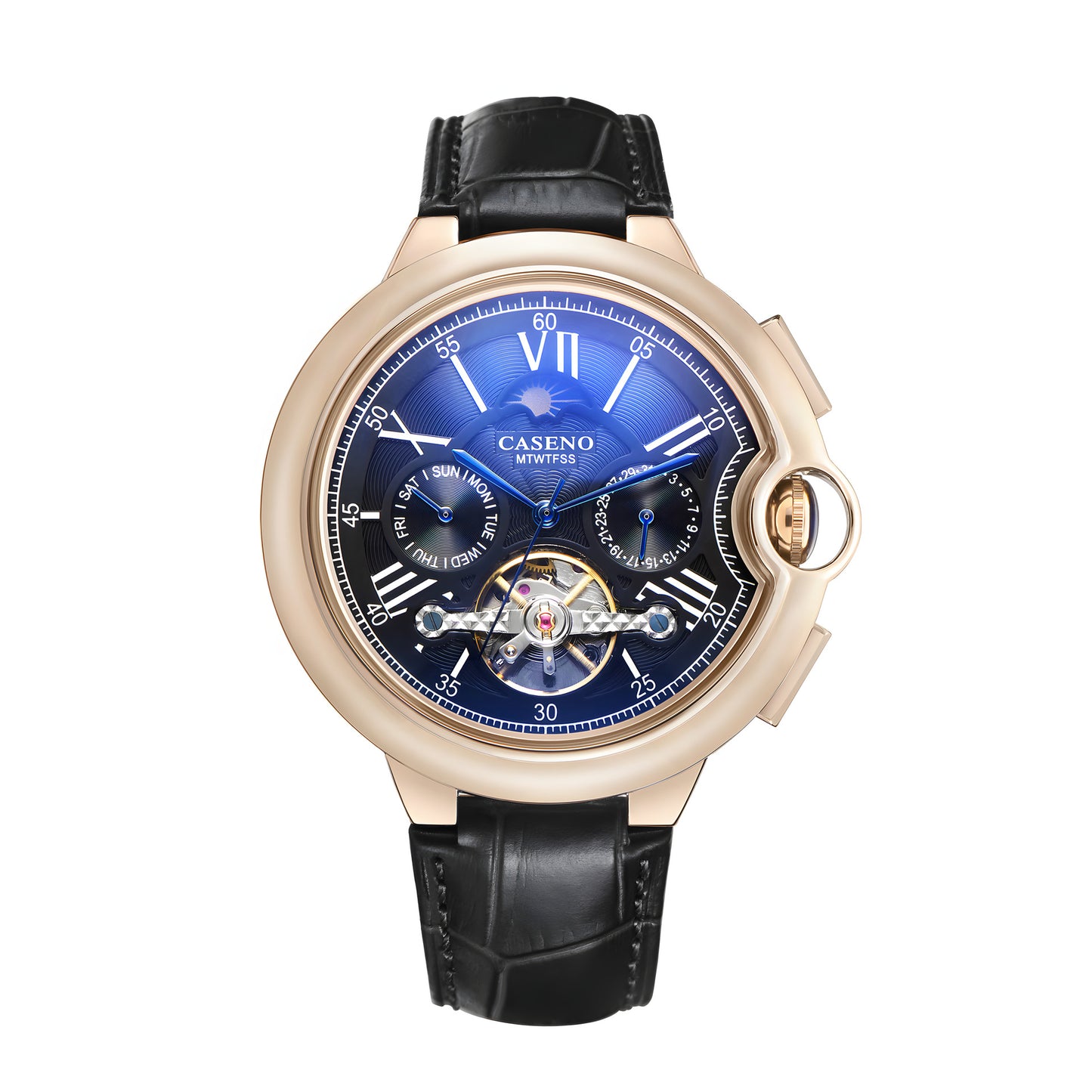 Men's Tourbillon Watch Style Atmospheric Automatic Mechanical Watches