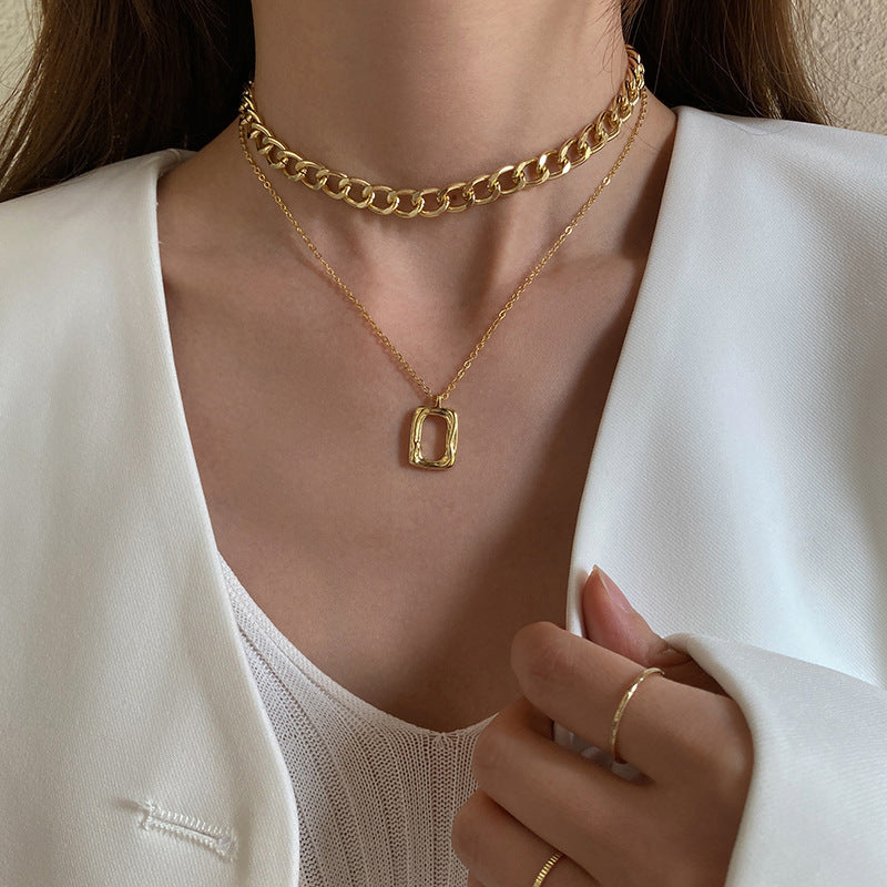 Women's Fashion Simple Light Luxury Cold Style Necklaces
