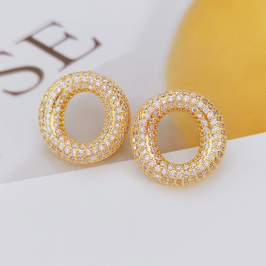 Fashion Balloon Bubble Cute Chubby English Earrings