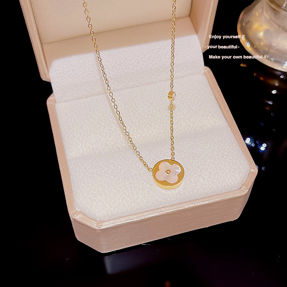 Women's Versatile High-grade Zircon Light Luxury Minority Necklaces