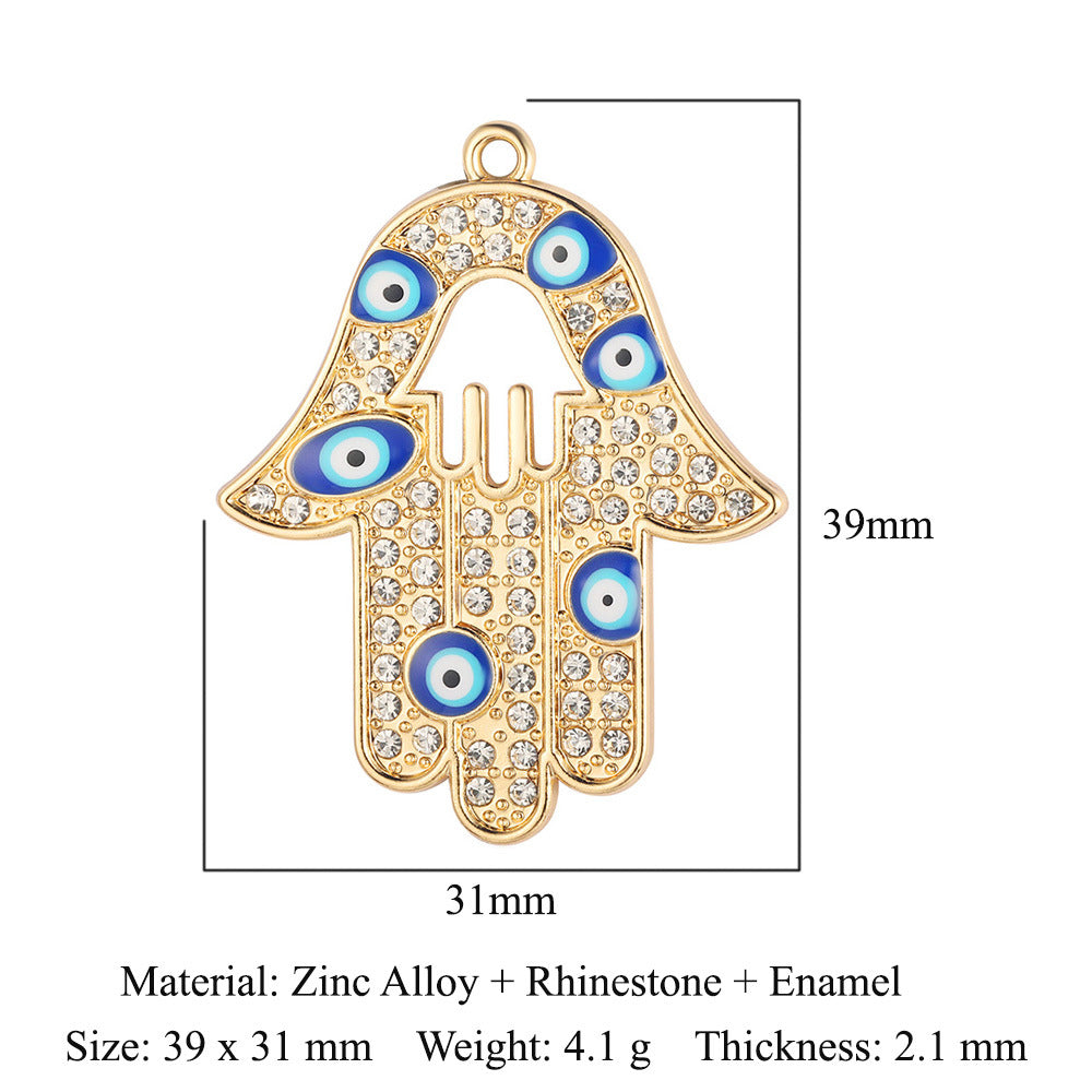 Palm Eyes Alloy Lucky Tree Love Rings