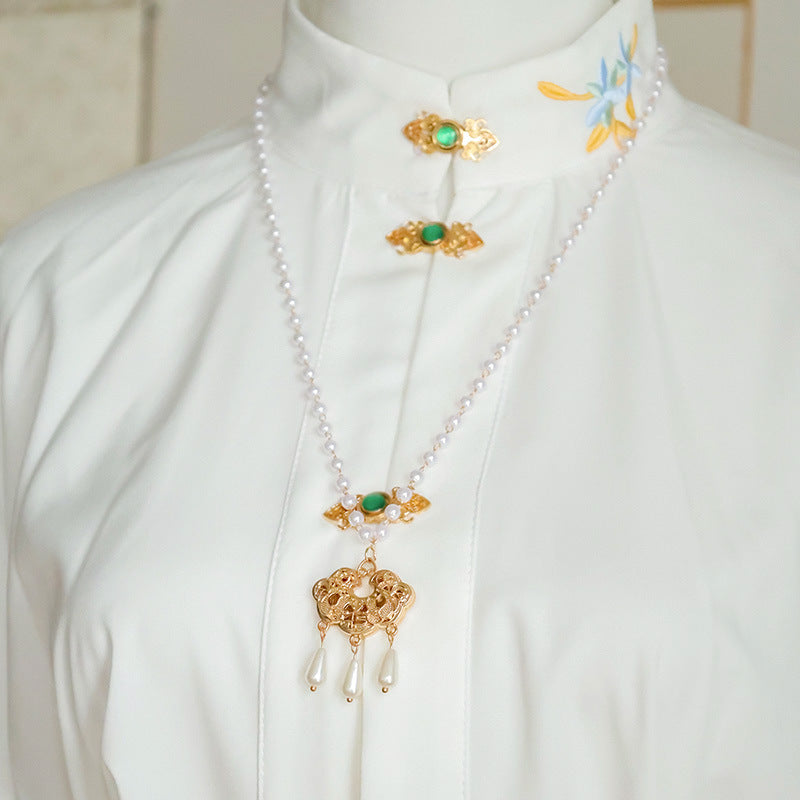Skirt Chinese Clothing Accessories High Sense Necklaces