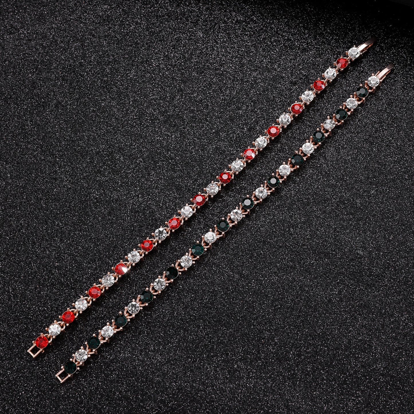Women's Simple Color Zircon Light Luxury High-grade Bracelets