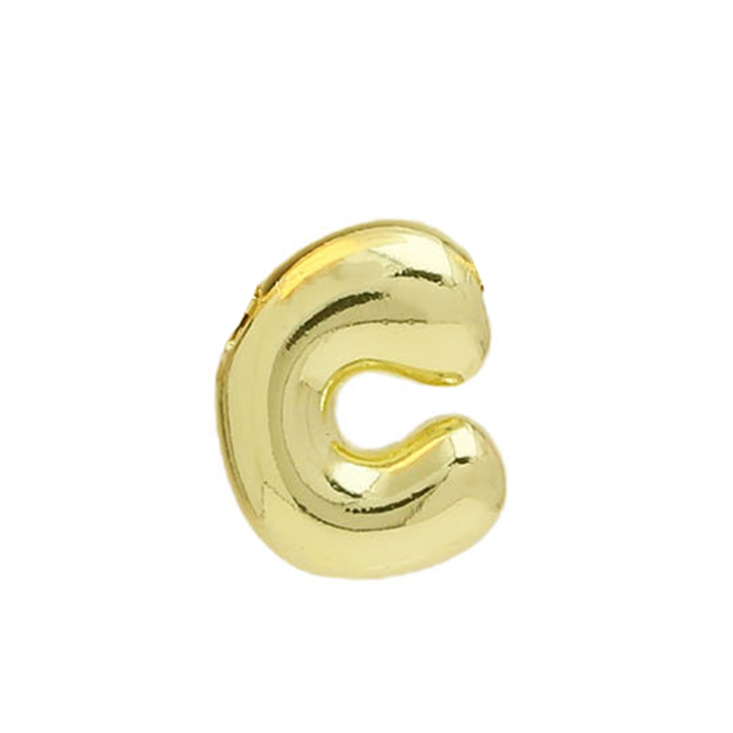 Gold Copper Bubble Balloon English Name Pendants