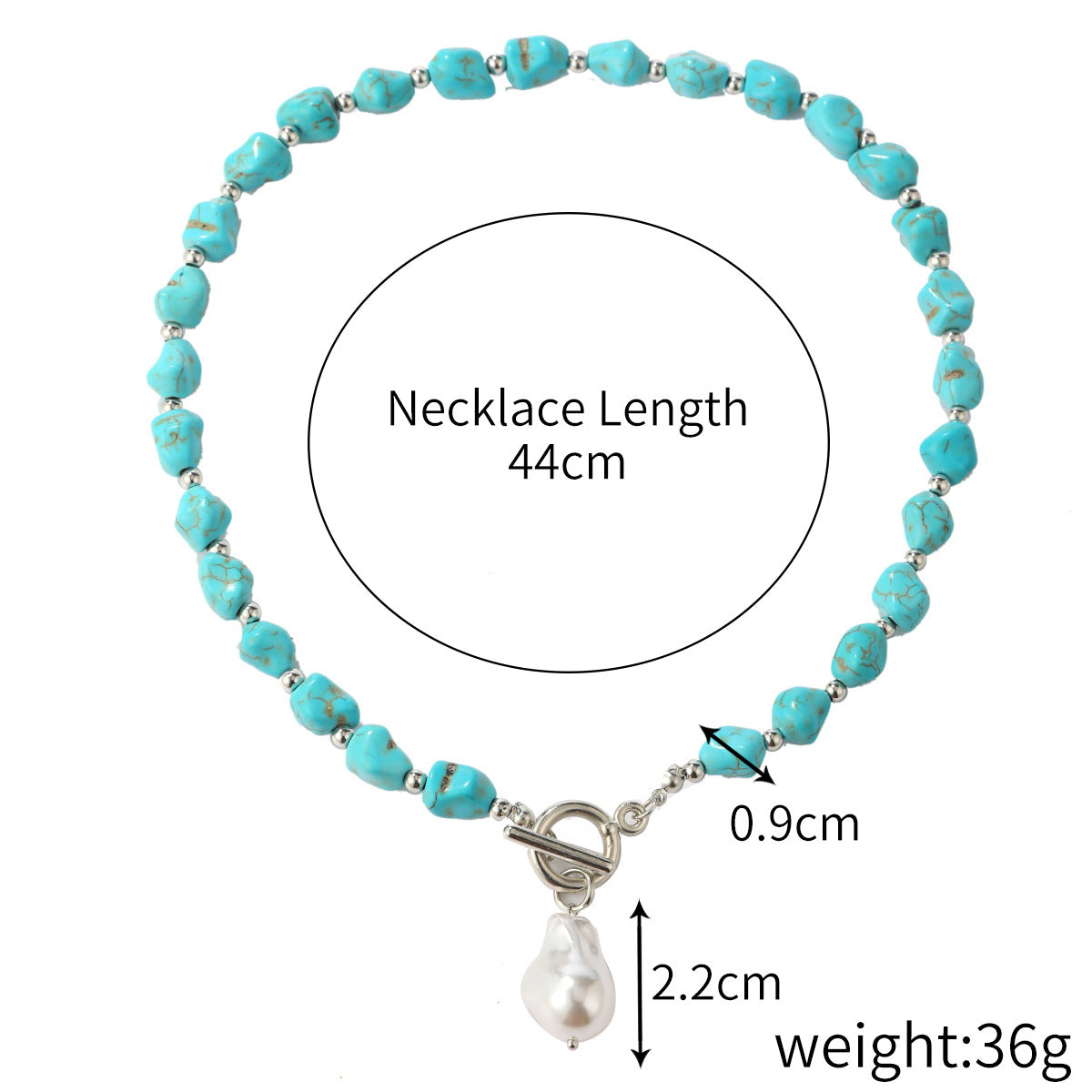 Ethnic Style Jewelry Turquoise Vintage Sweater Necklaces