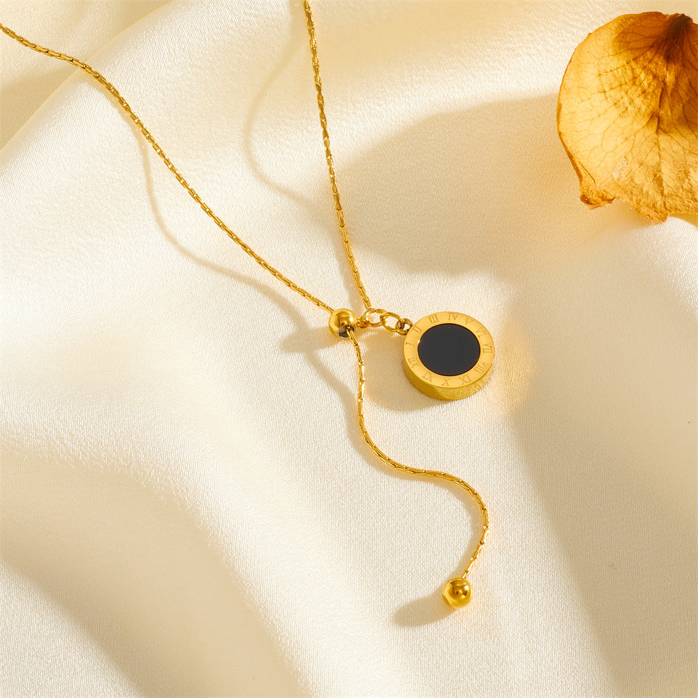 Titanium Steel Ornament Elegant Light Luxury Necklaces