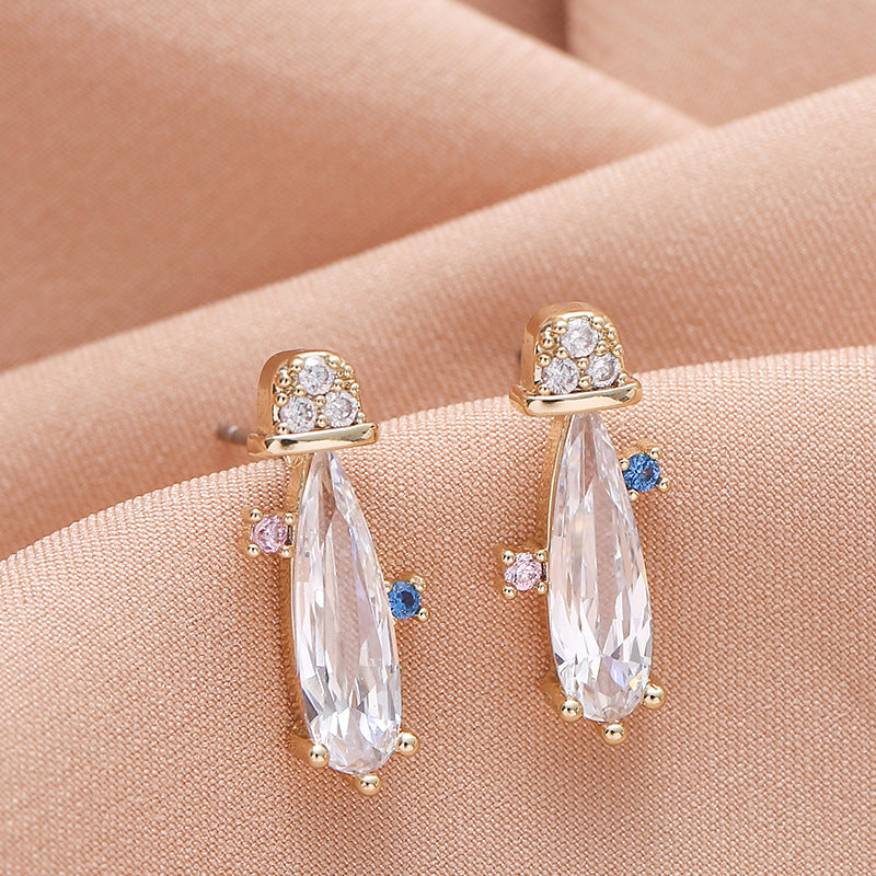 Niche Temperament High-grade Sier Needle Zircon Female Rings
