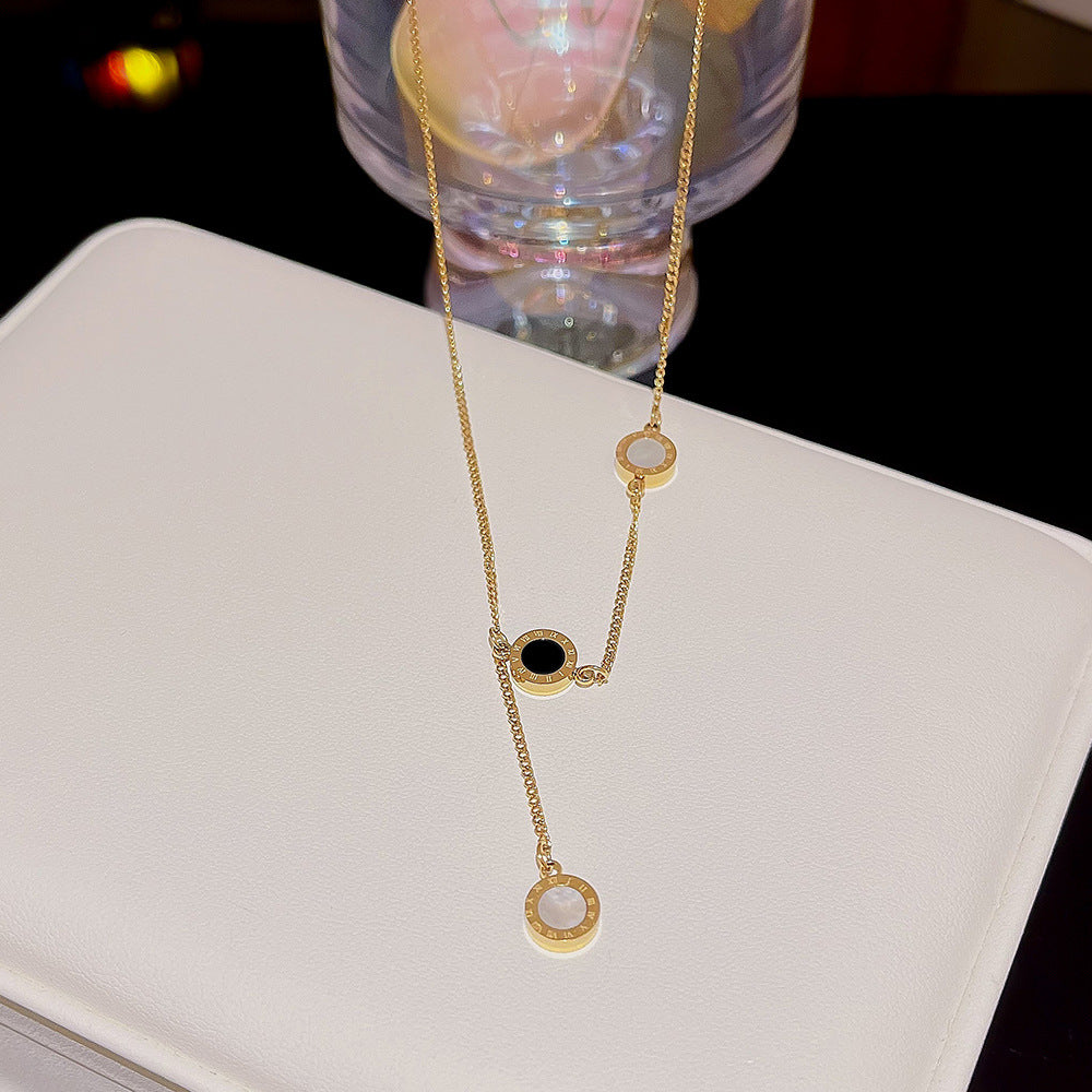 Women's Versatile High-grade Zircon Light Luxury Minority Necklaces
