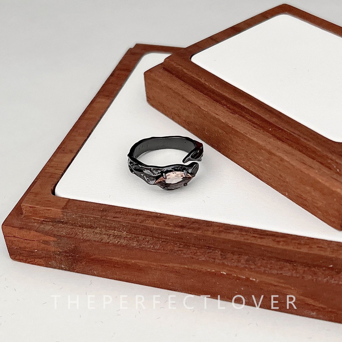 Style Geometric Heart Shape Opening Affordable Luxury Rings