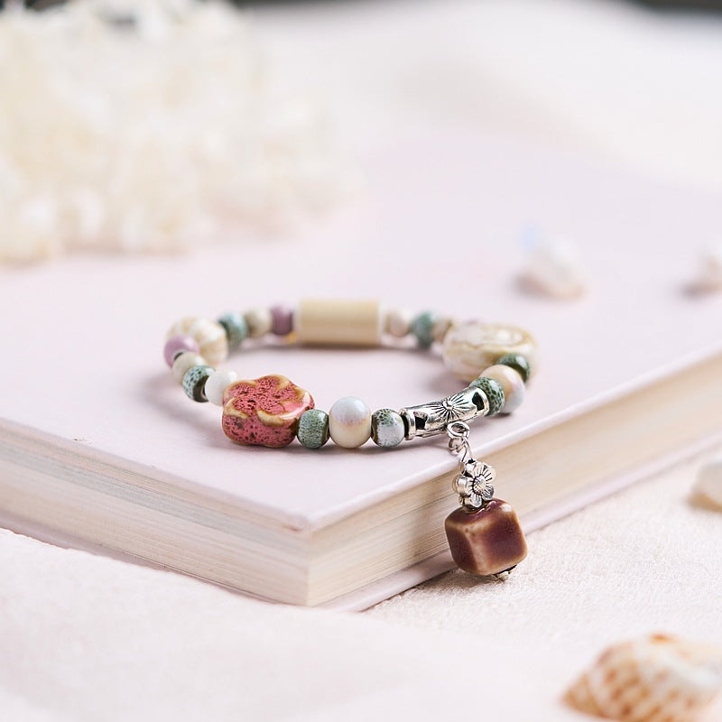 Women's Ceramic Niche High-grade National Style Chinese Bracelets