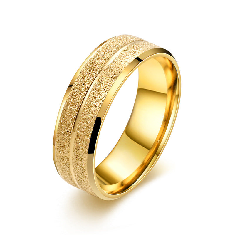 Accessories Stainless Steel Single Line Groove Rings