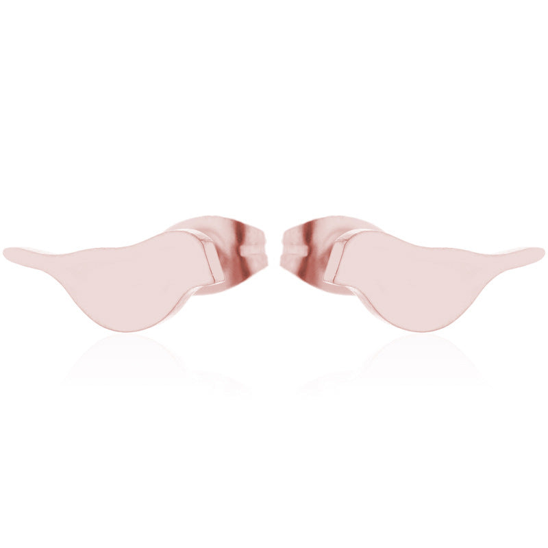 Aloofness Style Stainless Steel Cute Small Animal Fashion Earrings