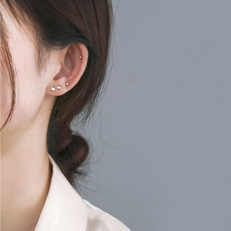 Female Ear Stretcher Stick Auricular Needle Earrings