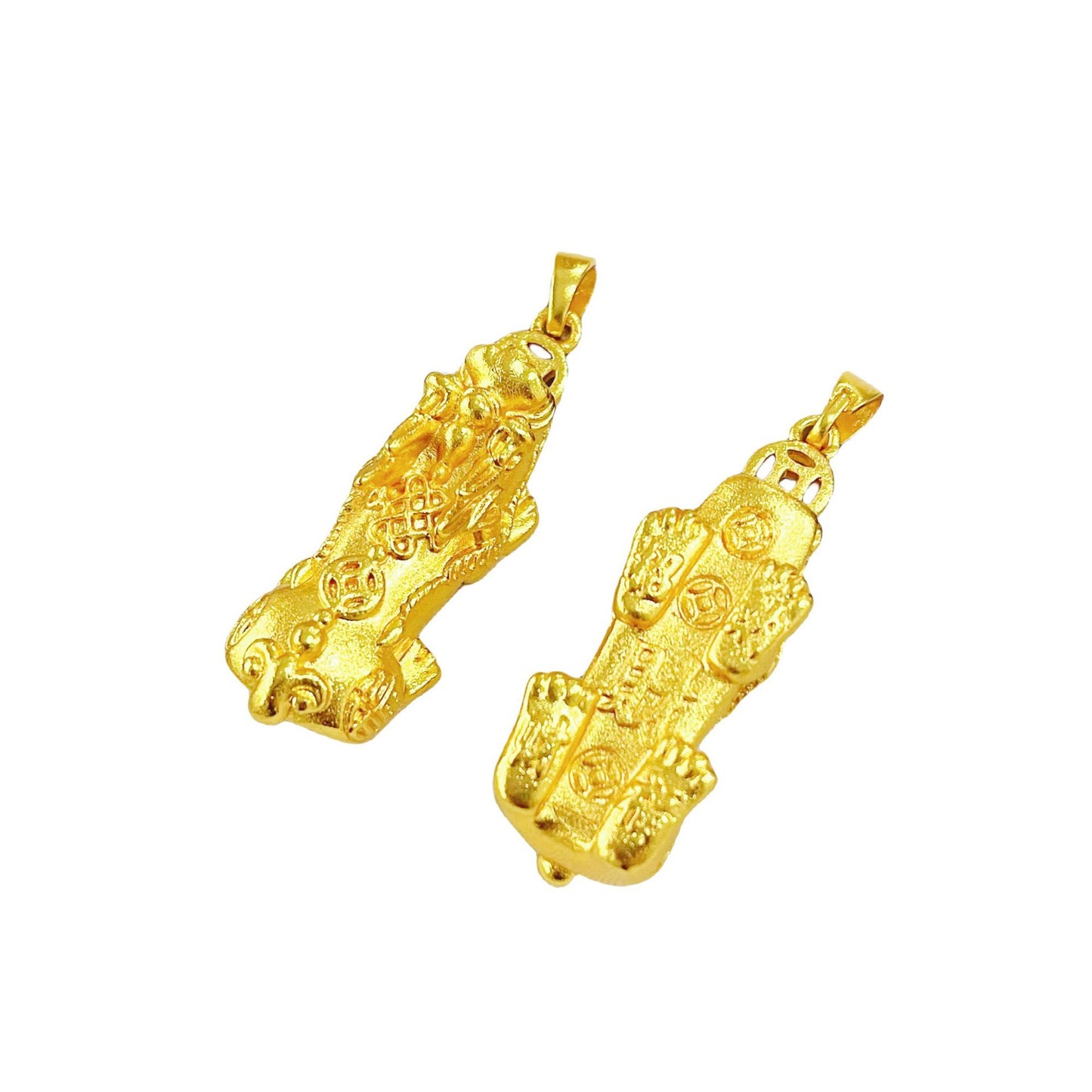 Ancient Law Alluvial Gold Pi National Trendy Style Lucky Pendants