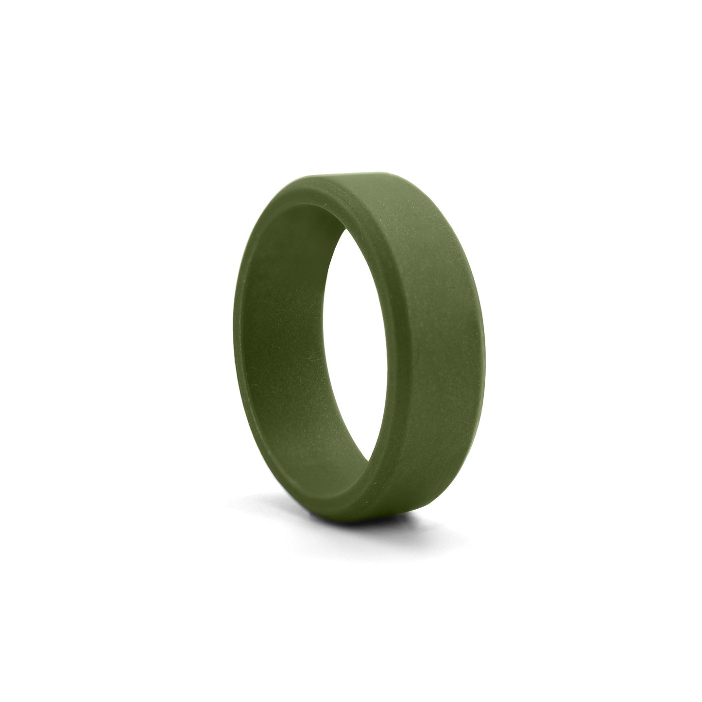 Men's Beveled Silica Gel Outdoor Sports Rings