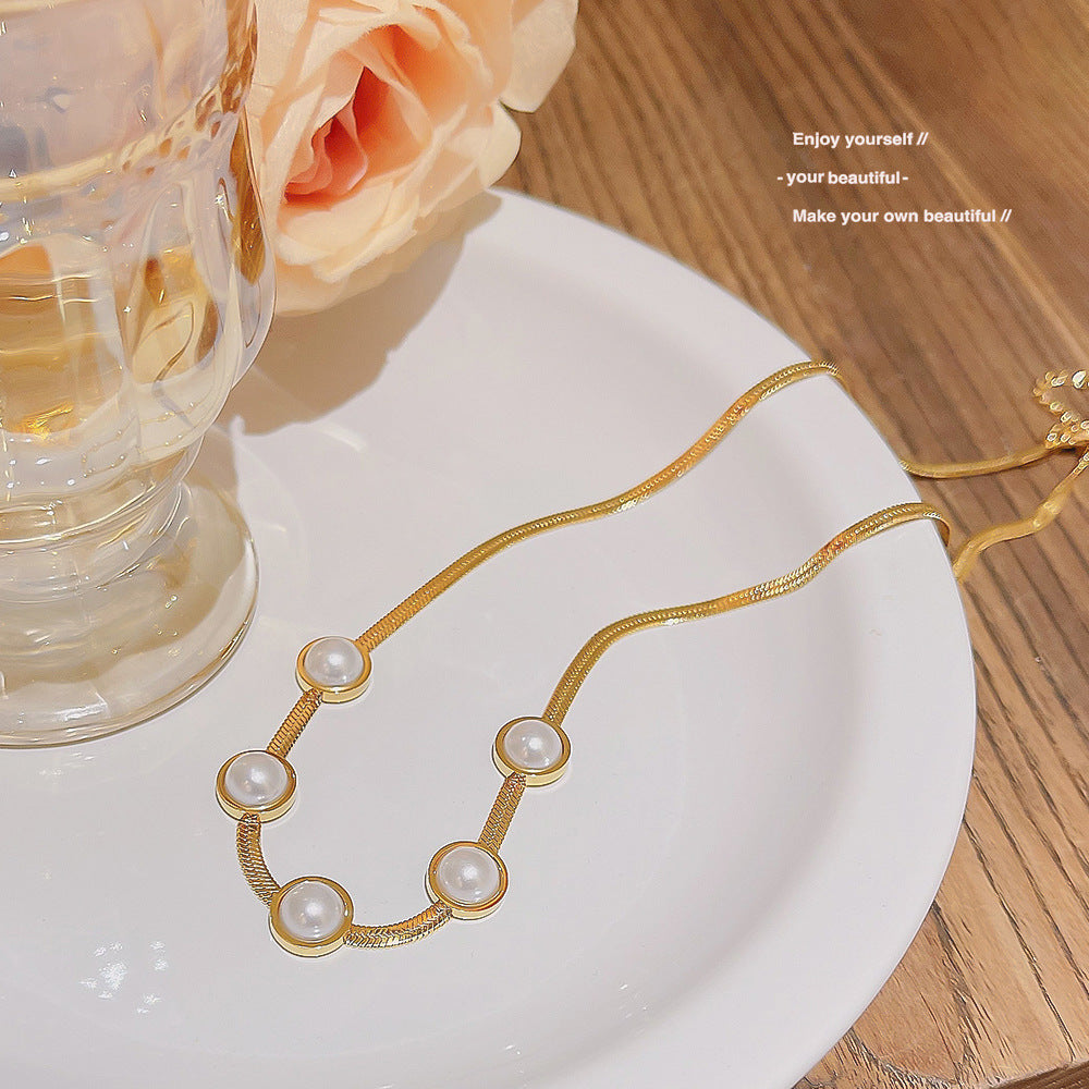 Women's Versatile High-grade Zircon Light Luxury Minority Necklaces