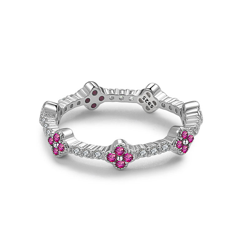 Women's Clover Affordable Luxury Style Personalized Graceful Rings