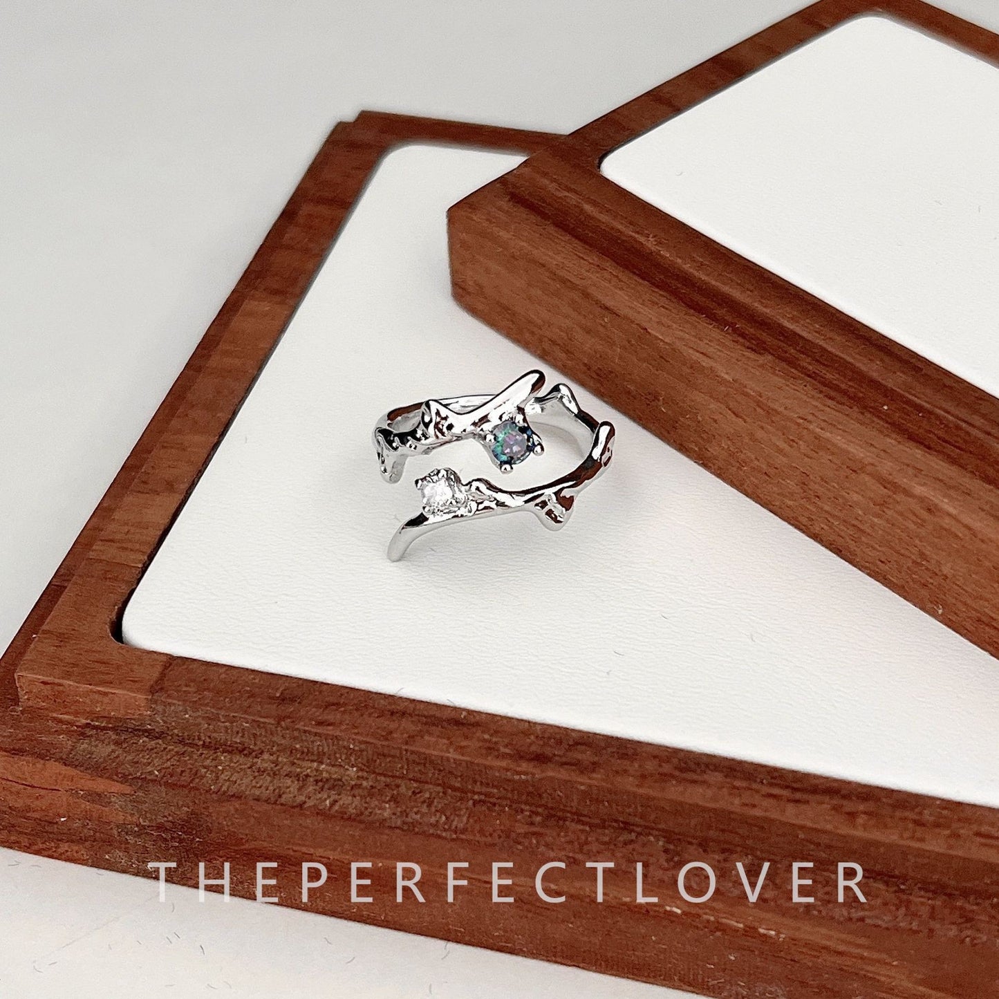 Style Geometric Heart Shape Opening Affordable Luxury Rings