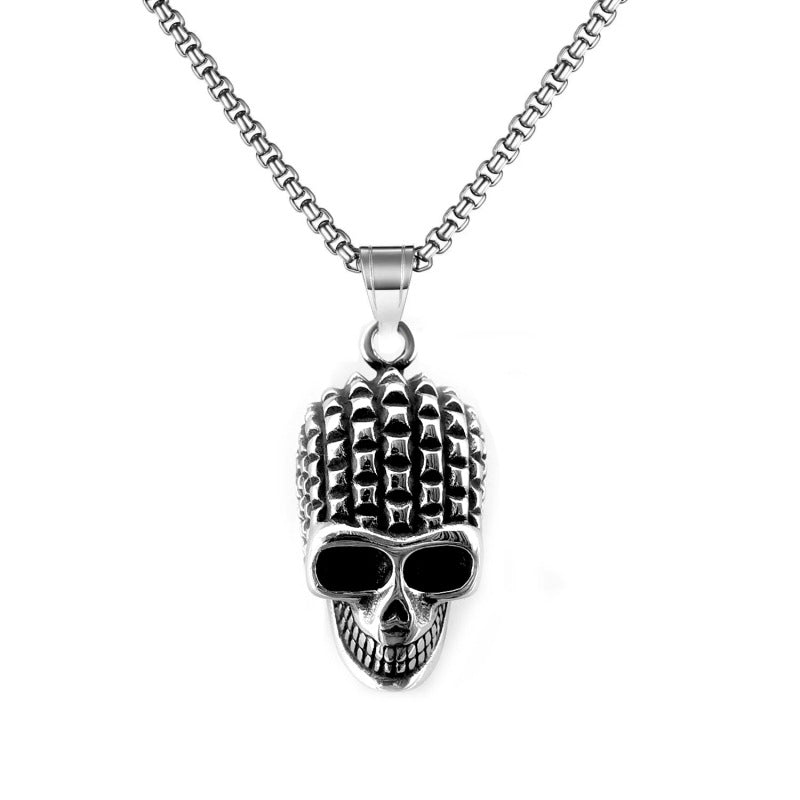 Women's & Men's Warrior Stainless Ornament Vintage Viking Owl Necklaces