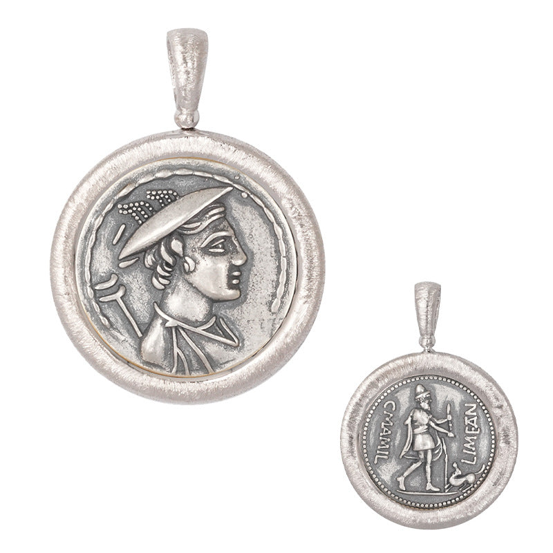 Coin Sterling Sier Single Without Chain Pendants