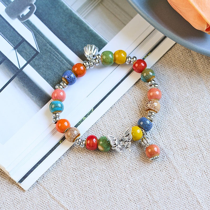 Women's Ceramic Niche High-grade National Style Chinese Bracelets