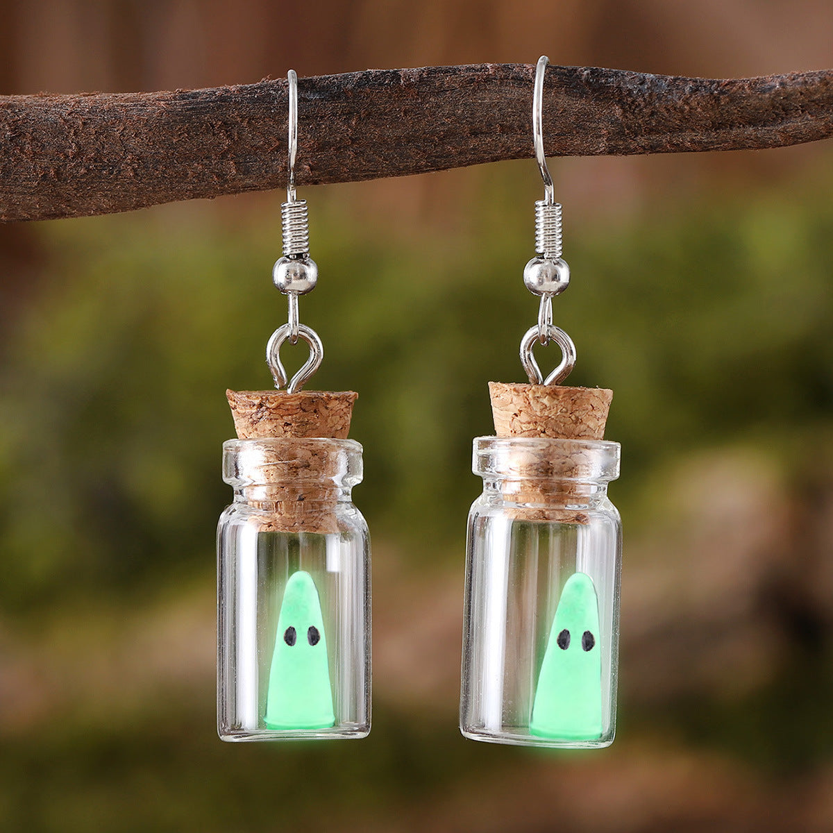 Coffee Billion Halloween Drift Bottle Luminous Necklaces