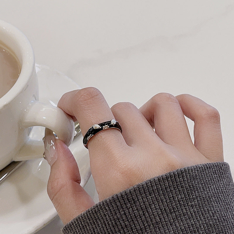 Personality Fashion Minority Design High-grade Cold Wind Index Finger Rings