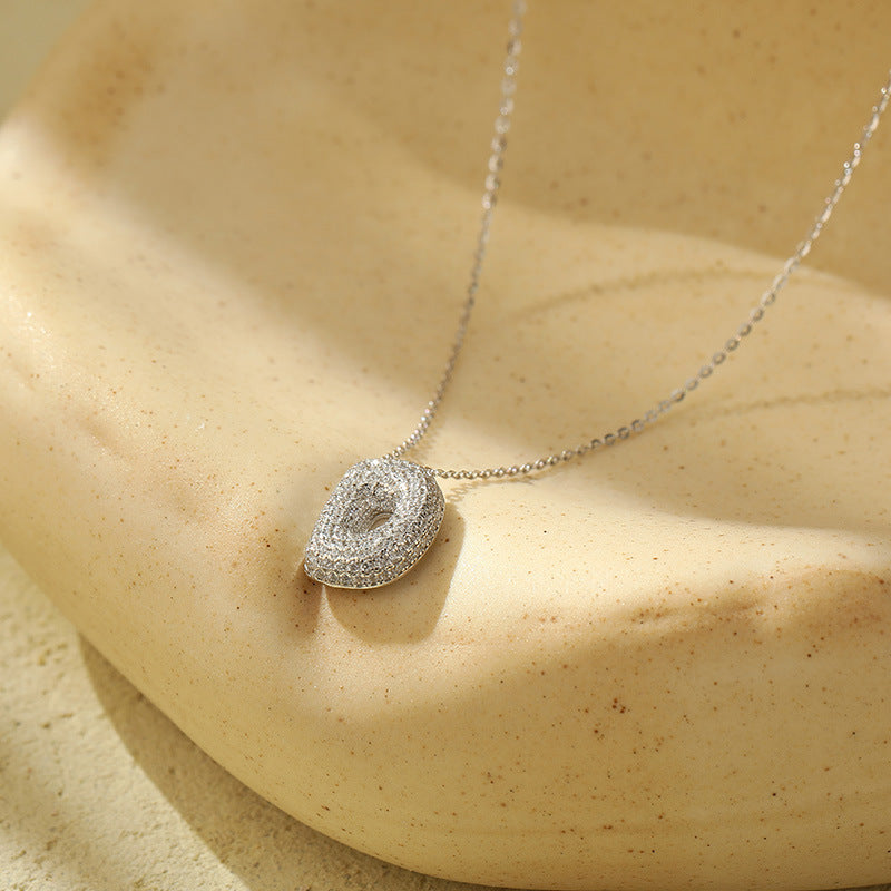 Women's Bubble Under Banyan Tree Full Diamond Chubby Hip Hop Pendants
