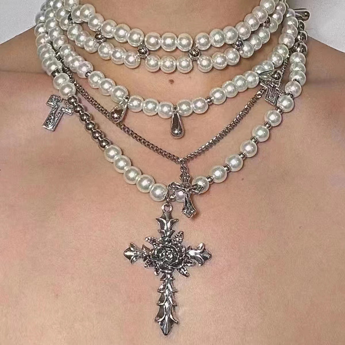 Punk Street Subculture Design High-grade Clavicle Necklaces