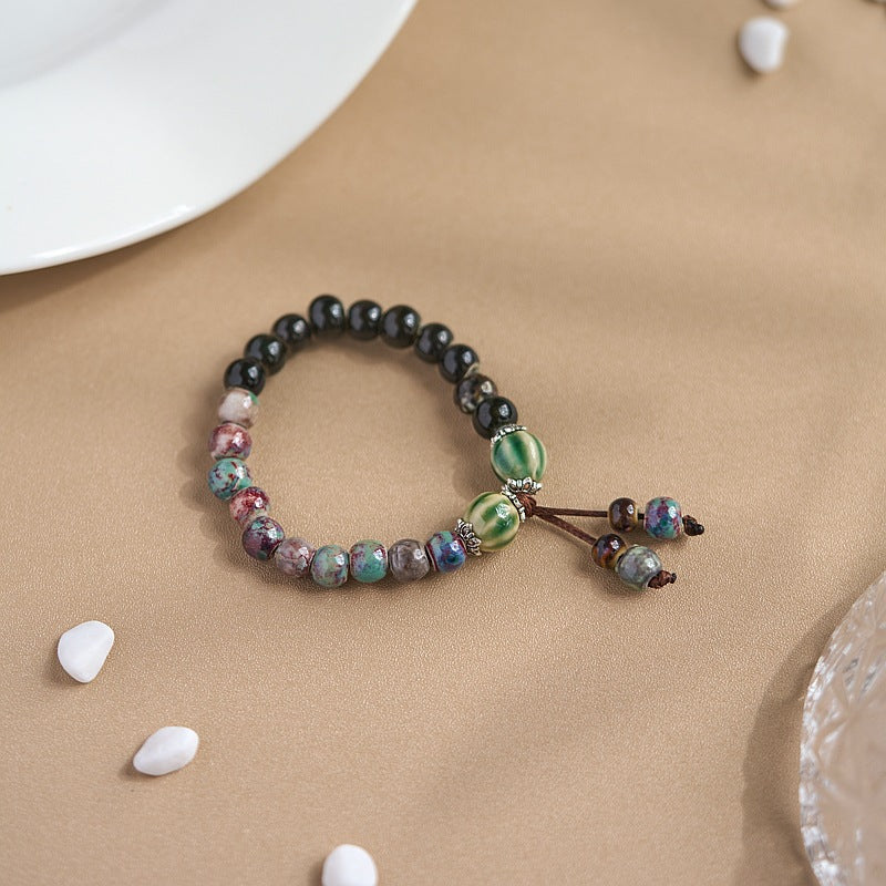 Women's Ceramic Niche High-grade National Style Chinese Bracelets