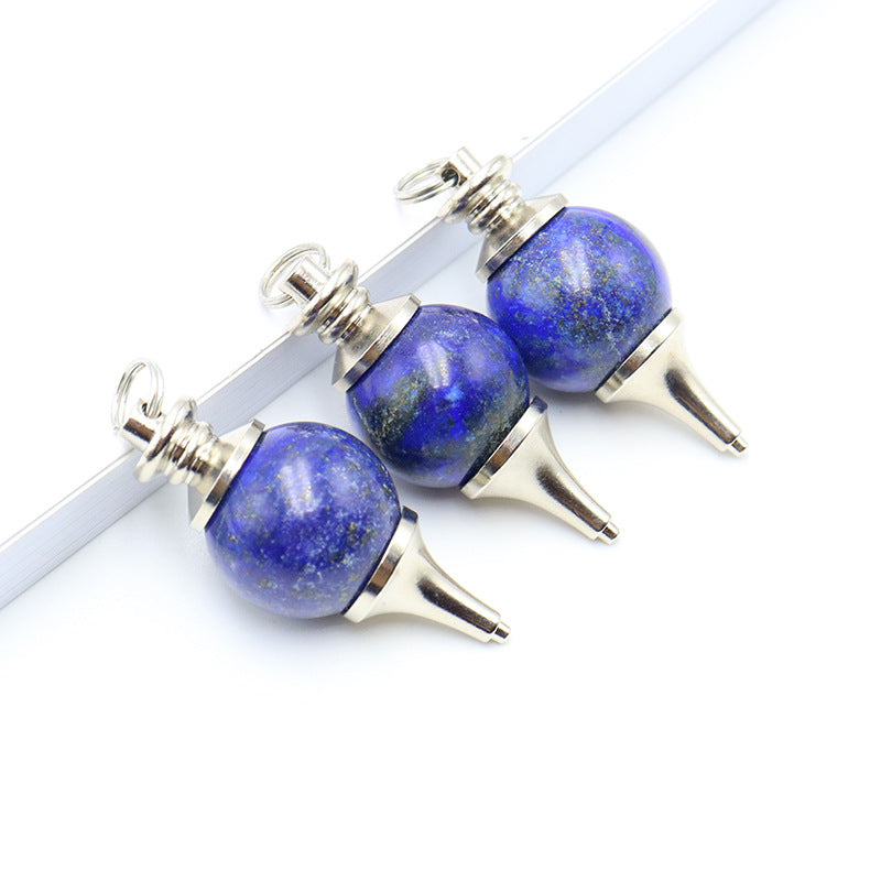 Natural Stone Pendulum Energy Rough Crystal Pendants
