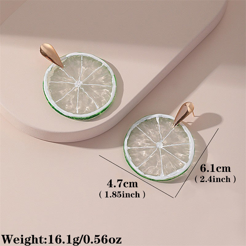 Fashion Design Candy Color Chain Female Dopamine Rings