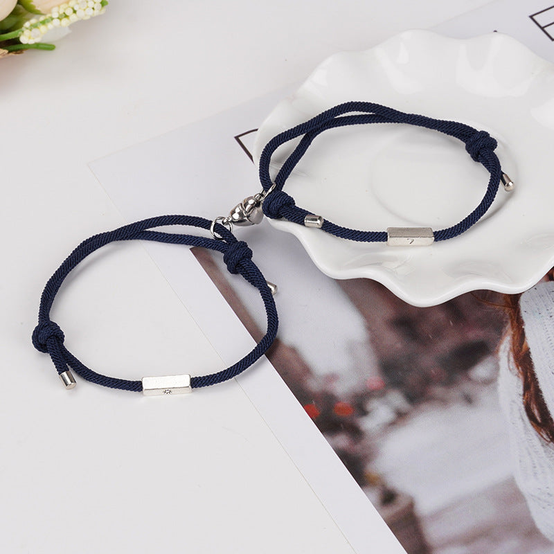 Women's & Men's Moon Heart Suction Valentine's Day Gift Bracelets