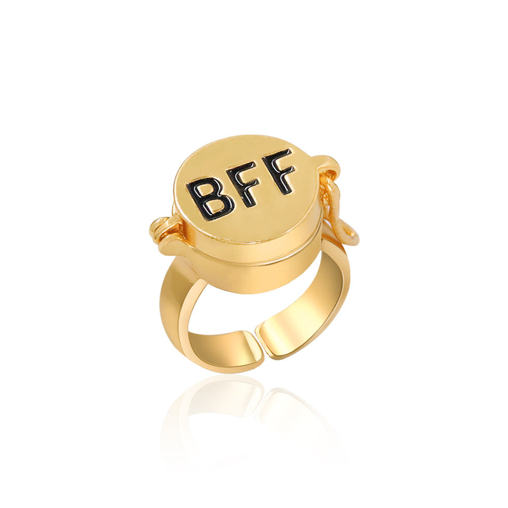 Star Friends Can Open Cute Cartoon Rings