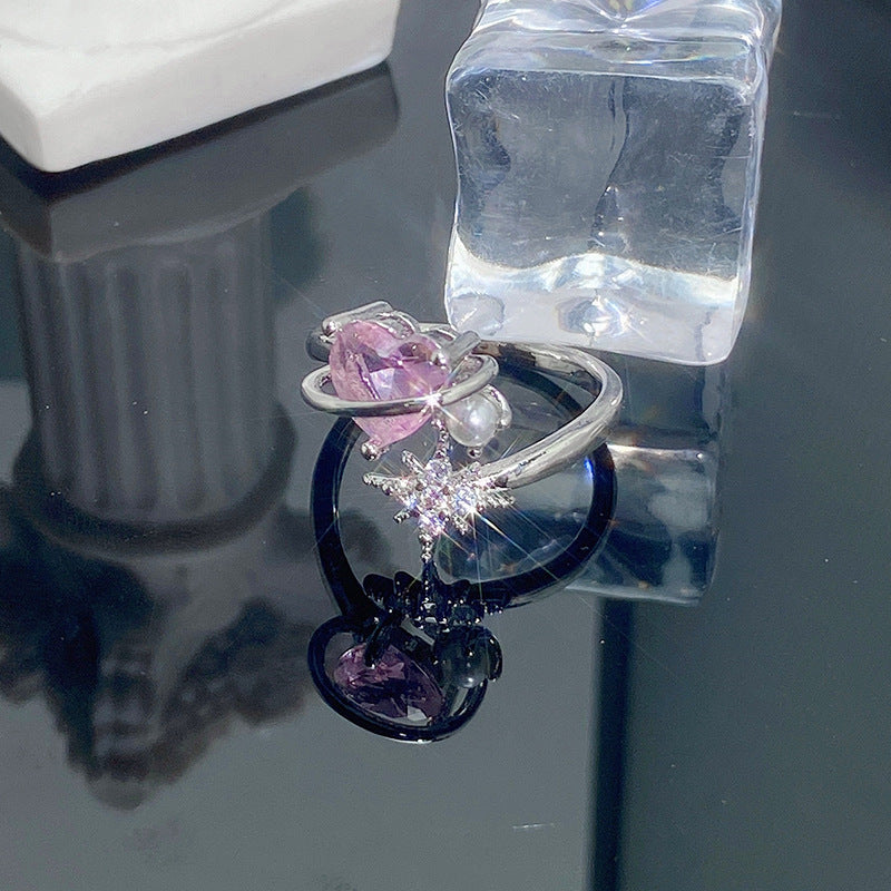 Niche Design Open Fashion Personalized Opening Adjustable Rings
