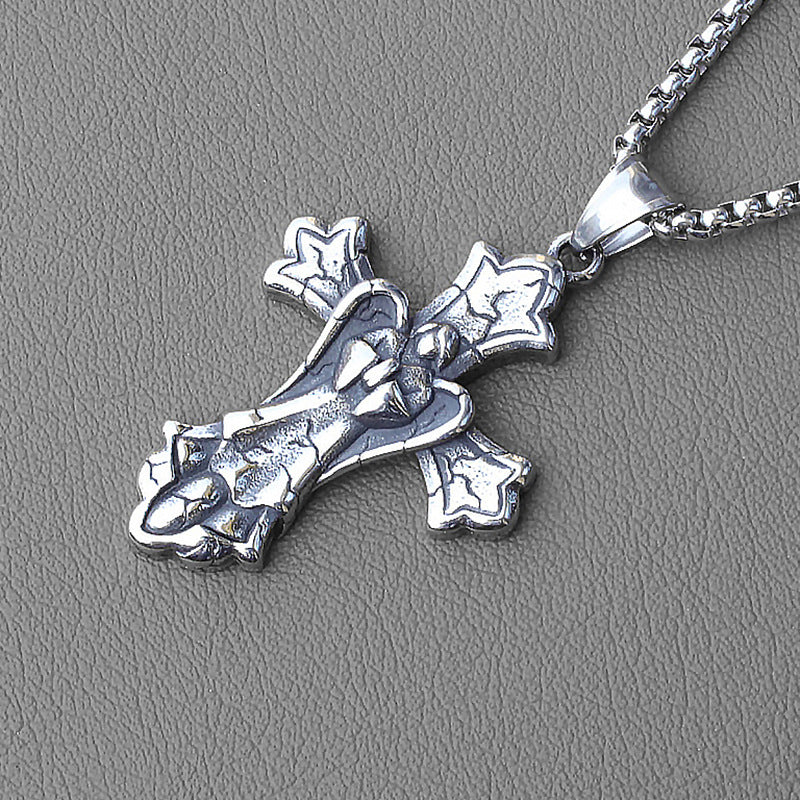 Men's Ornament Titanium Steel Motorcycle Trendy Vintage Necklaces