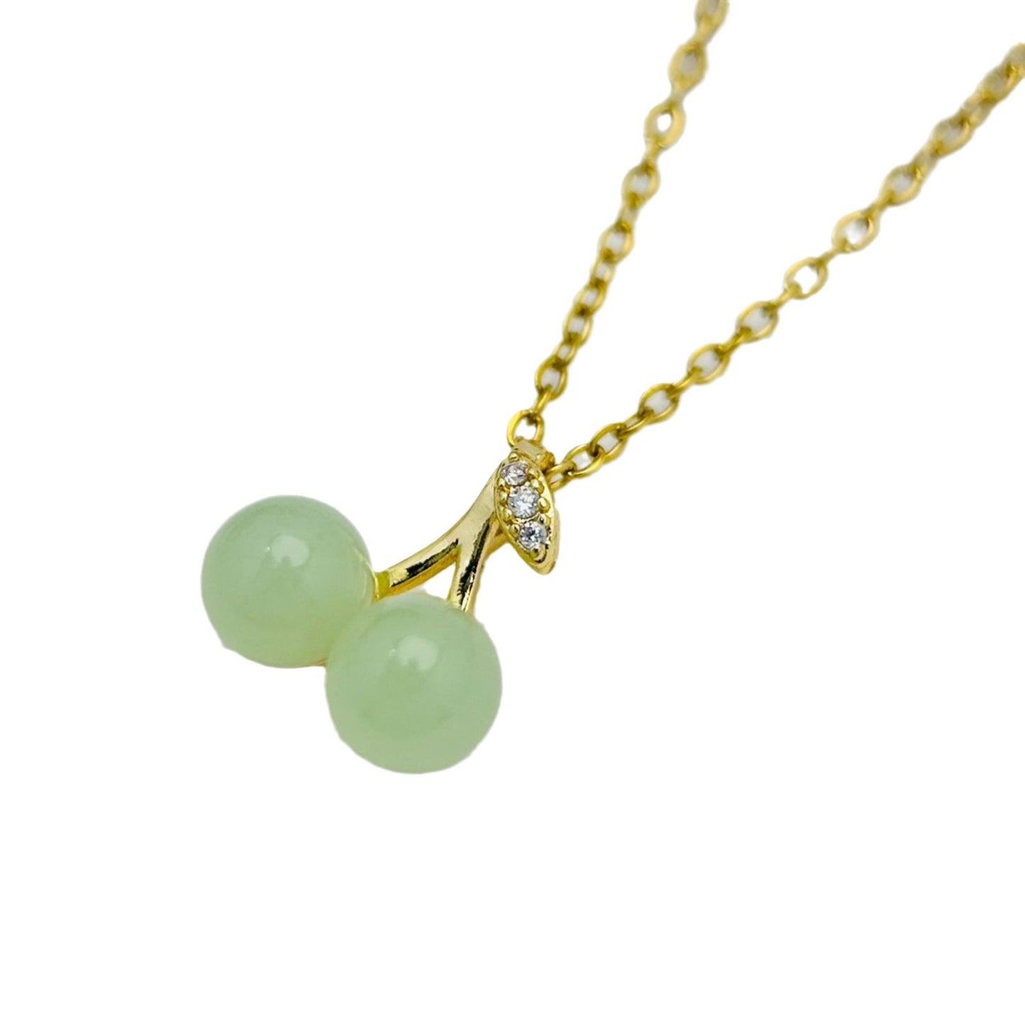 Women's Green Red Gold For Trendy Personalized Necklaces