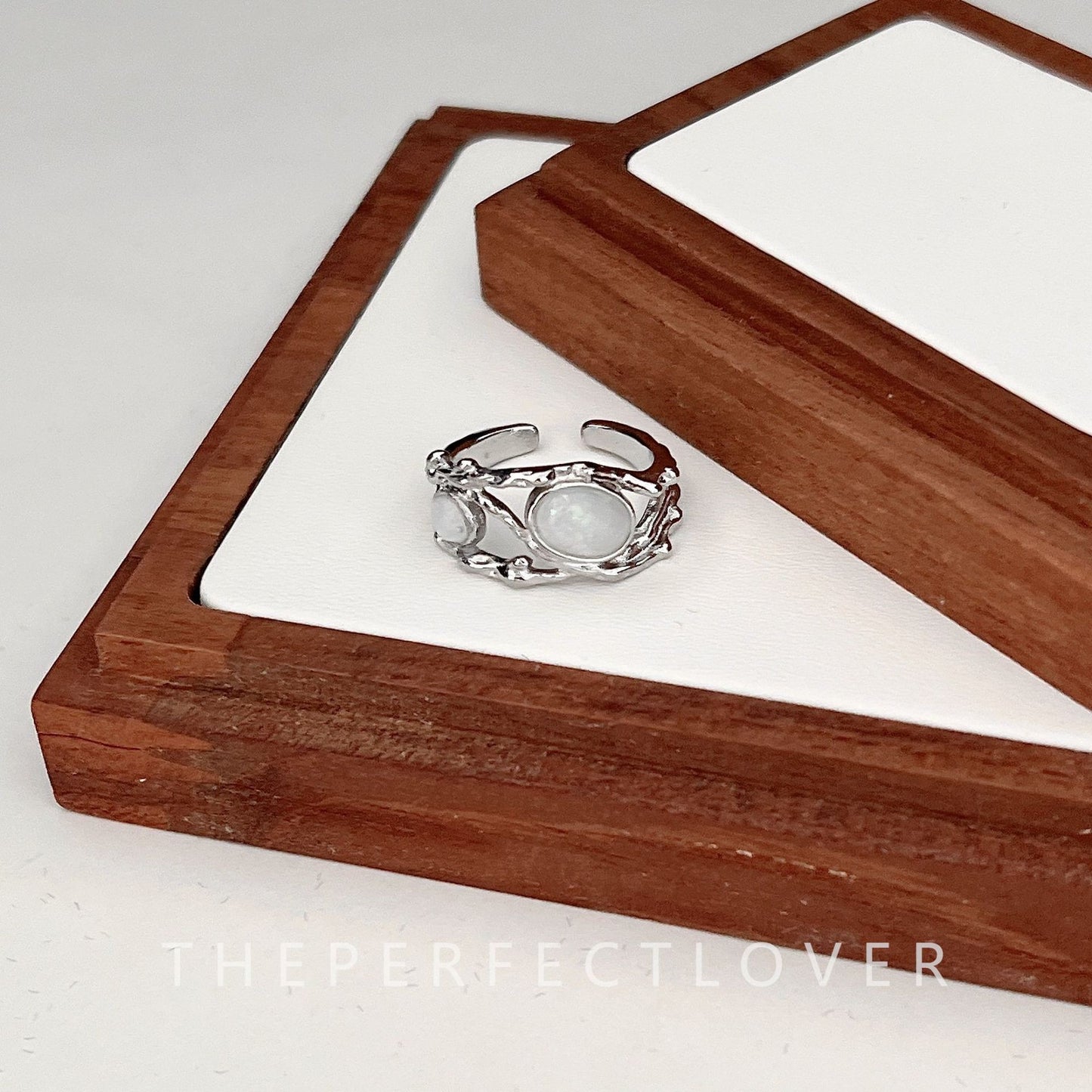 Style Geometric Heart Shape Opening Affordable Luxury Rings