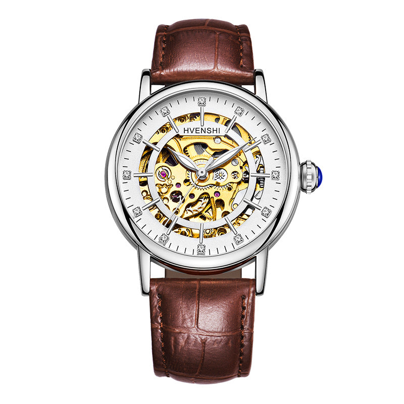 Women's Watch Hollow Luminous Automatic Fashion Business Mechanical Watches