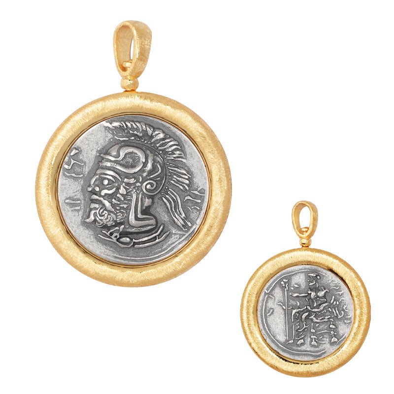 Coin Sterling Sier Single Without Chain Pendants